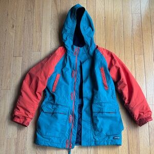Kids Lands End hooded winter jacket